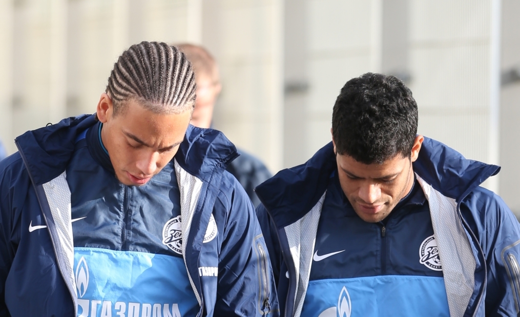 Тренировка перед матчем «Зенит» — «Кубань»