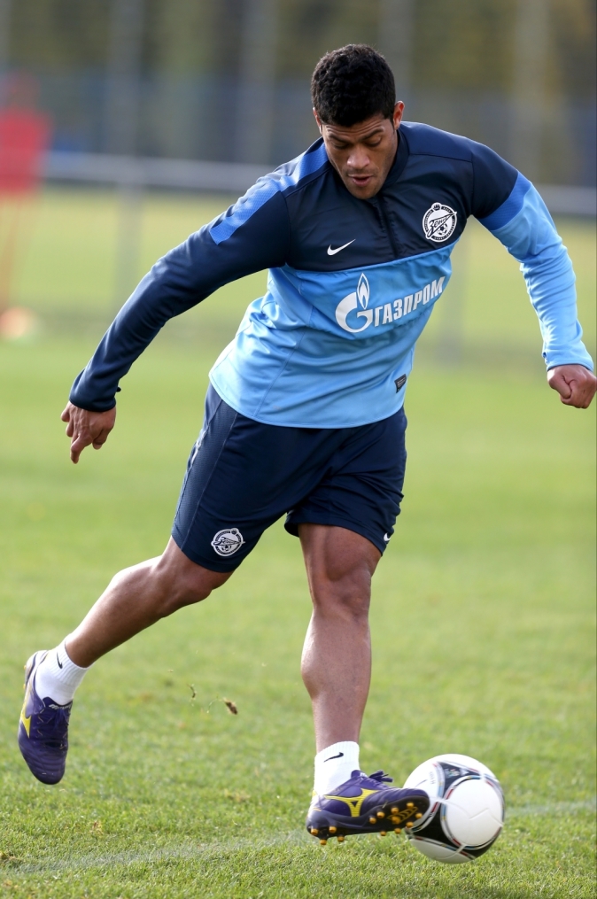 Тренировка перед матчем «Зенит» — «Кубань»