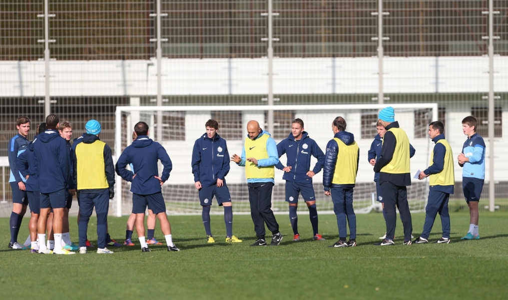Тренировка перед матчем «Зенит» — «Кубань»