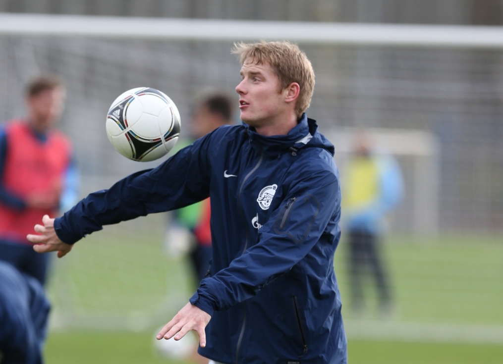 Тренировка перед матчем «Зенит» — «Кубань»