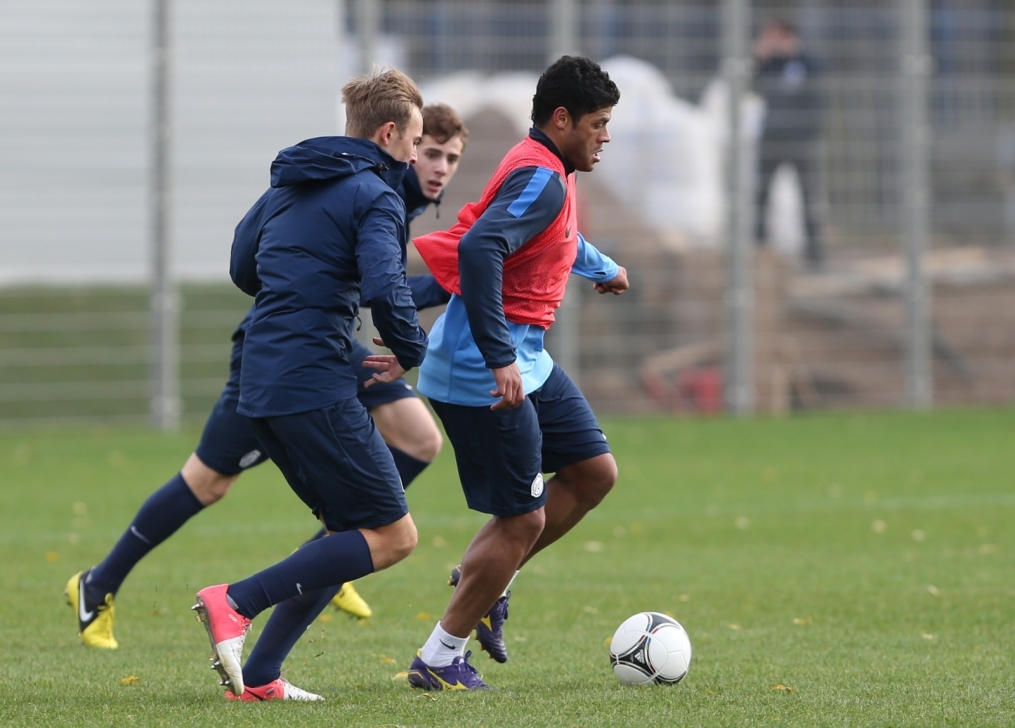 Тренировка перед матчем «Зенит» — «Кубань»