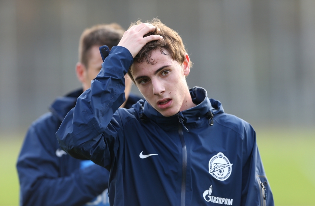 Тренировка перед матчем «Зенит» — «Кубань»