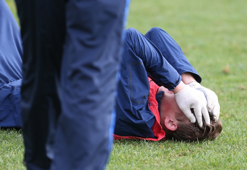 Тренировка перед матчем «Зенит» — «Кубань»