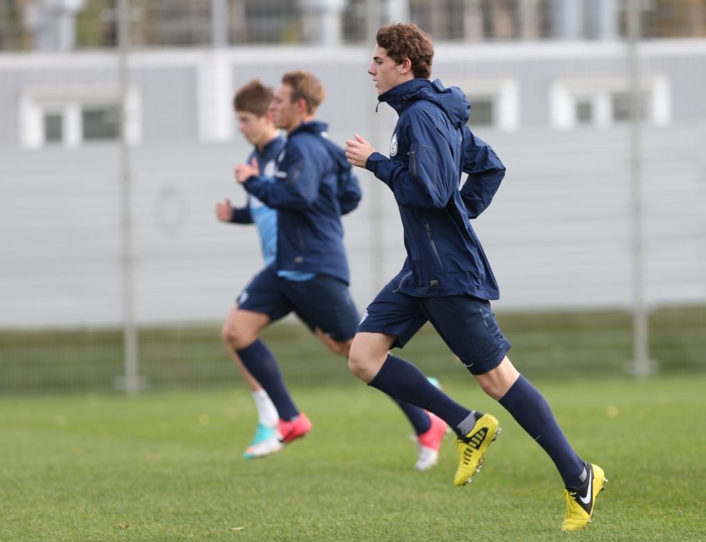 Тренировка перед матчем «Зенит» — «Кубань»