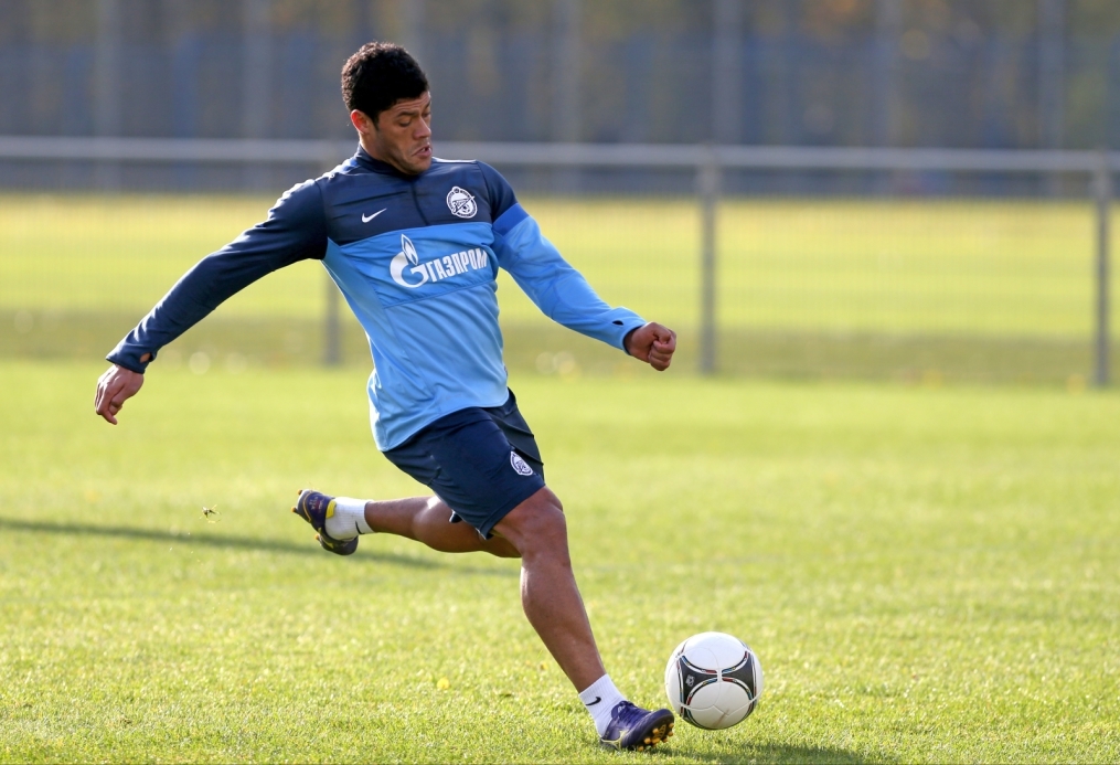 Тренировка перед матчем «Зенит» — «Кубань»