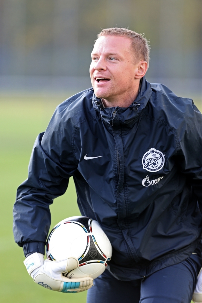 Тренировка перед матчем «Зенит» — «Кубань»