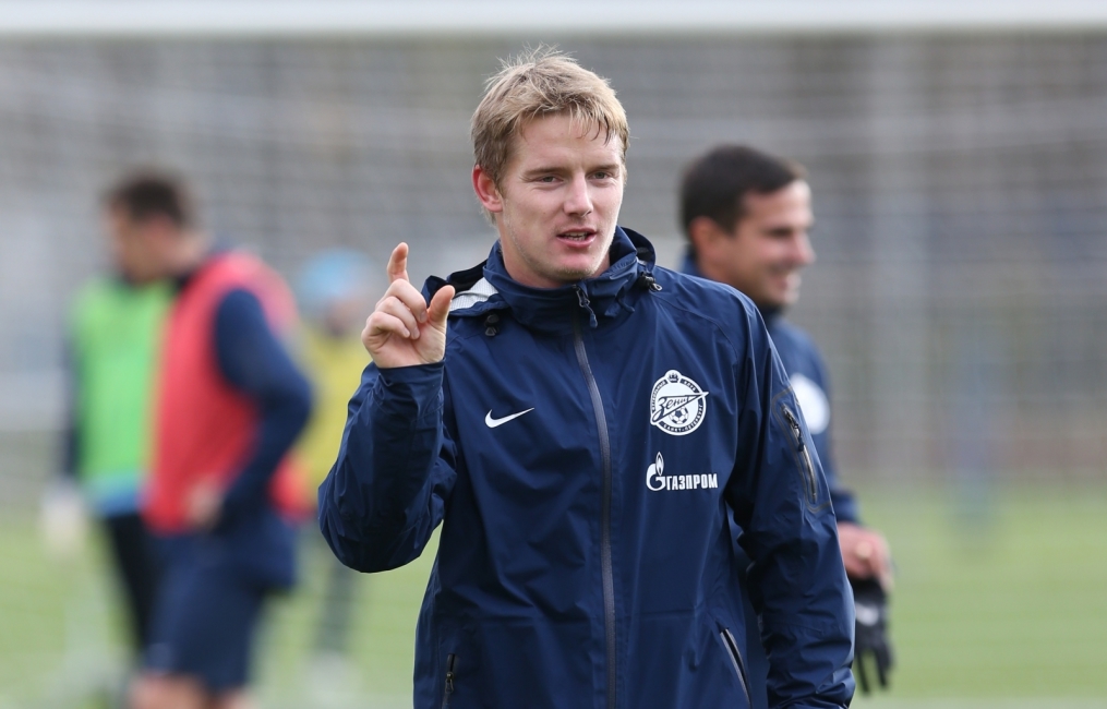 Тренировка перед матчем «Зенит» — «Кубань»