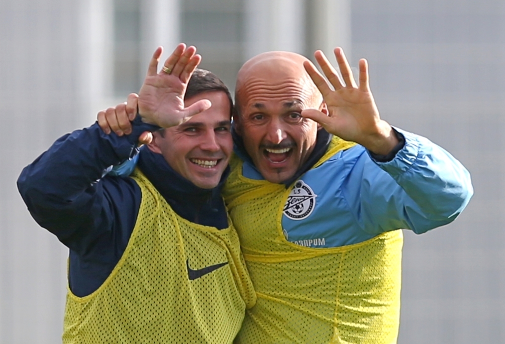 Тренировка перед матчем «Зенит» — «Кубань»