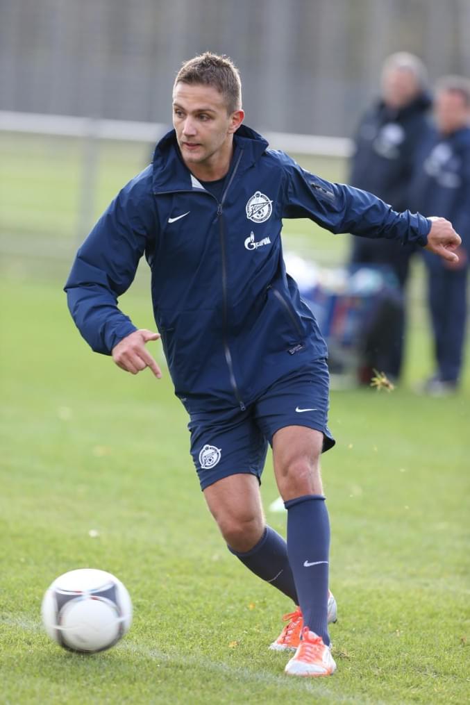 Тренировка перед матчем «Зенит» — «Кубань»