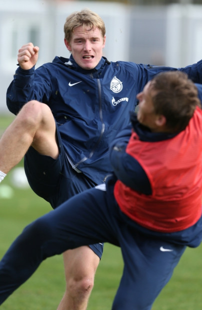 Training before the match «Zenit» — «Kuban»