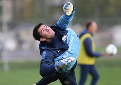 Training before the match «Zenit» — «Kuban»