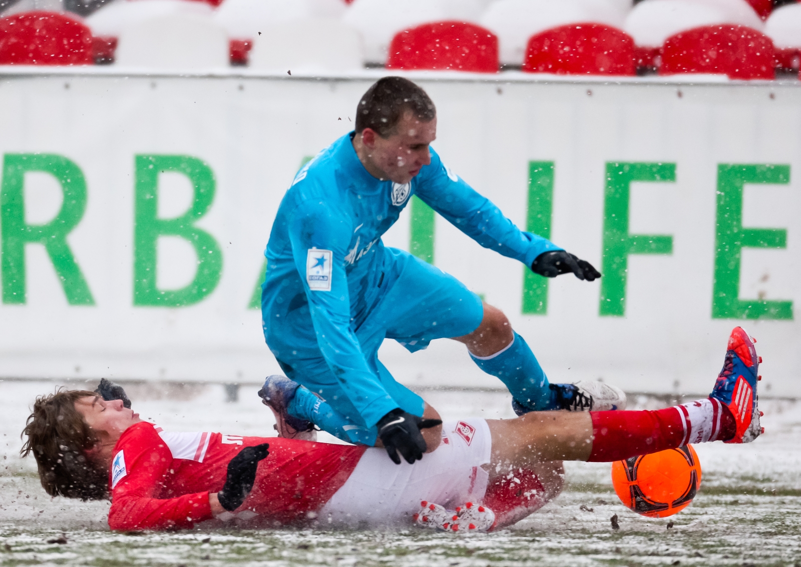 Первенство молодежных составов 18 тур. Матч Спартак — Зенит