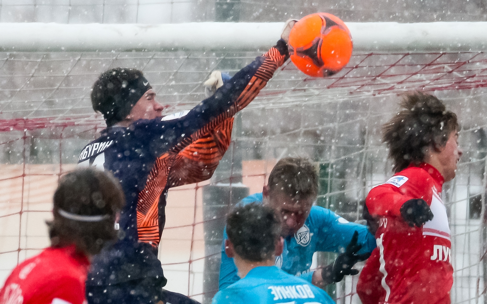 Первенство молодежных составов 18 тур. Матч Спартак — Зенит