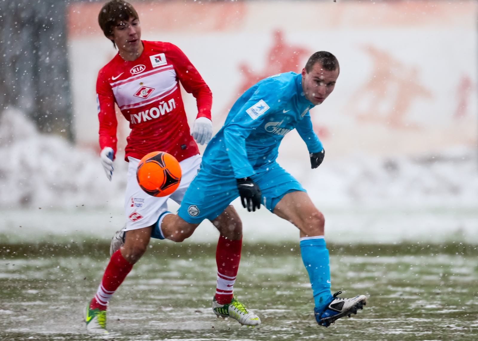 Первенство молодежных составов 18 тур. Матч Спартак — Зенит