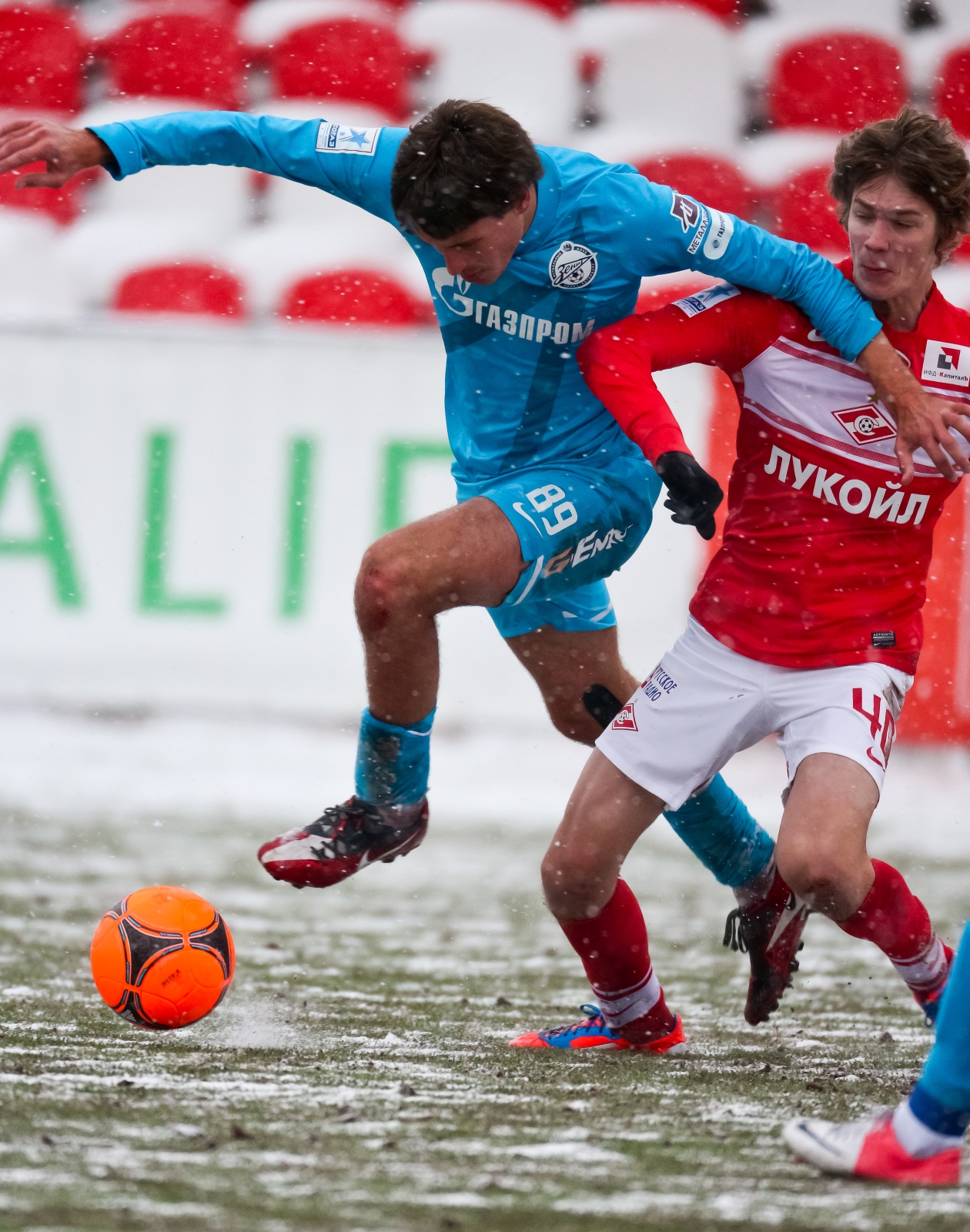 Первенство молодежных составов 18 тур. Матч Спартак — Зенит