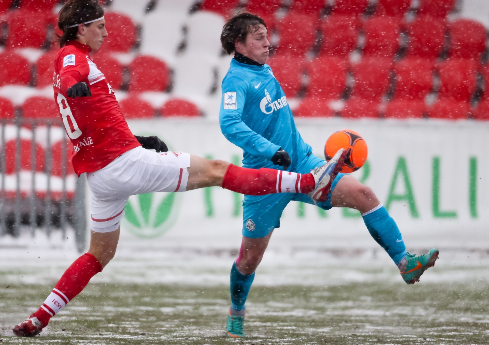 Первенство молодежных составов 18 тур. Матч Спартак — Зенит