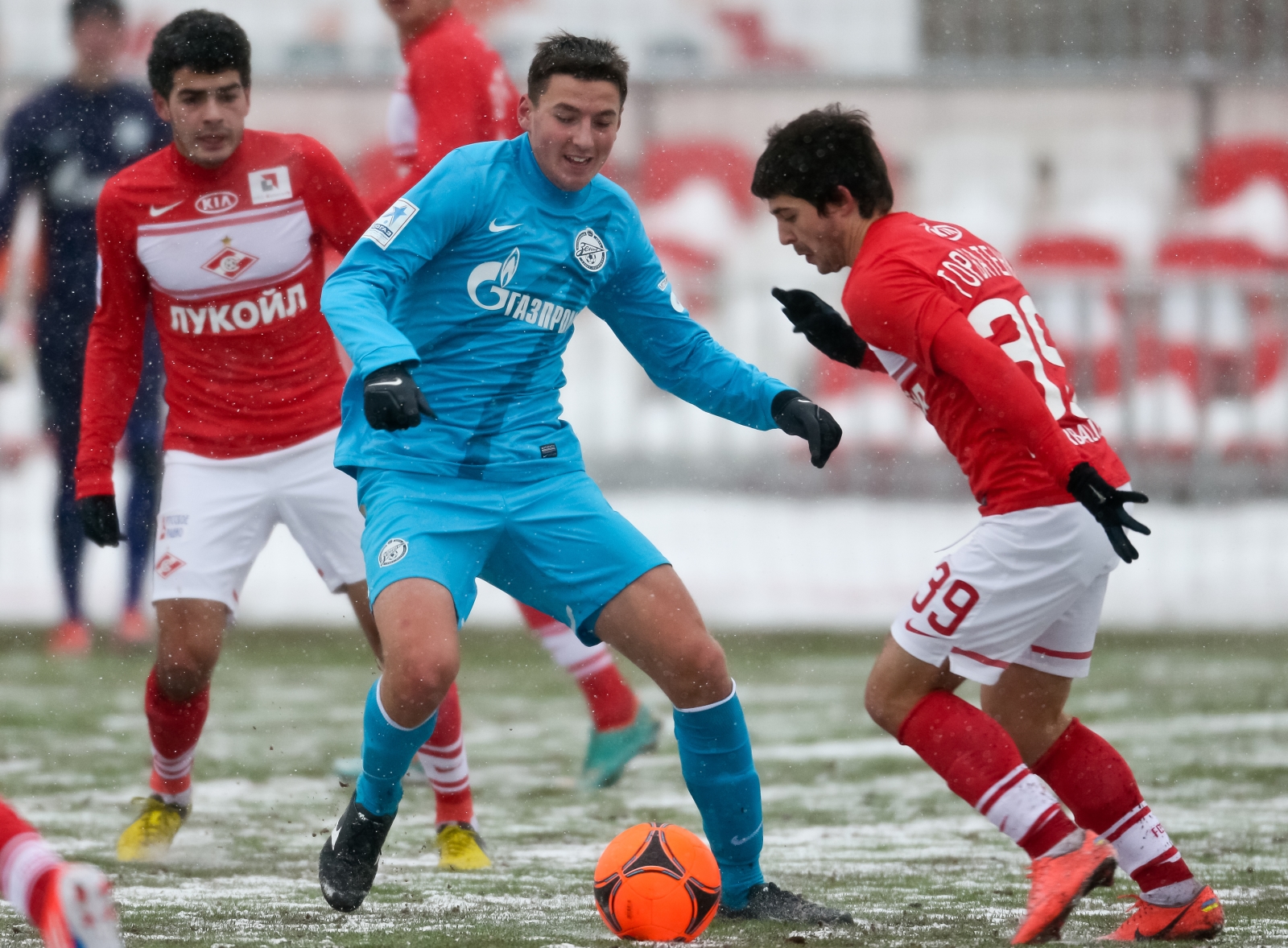 Первенство молодежных составов 18 тур. Матч Спартак — Зенит