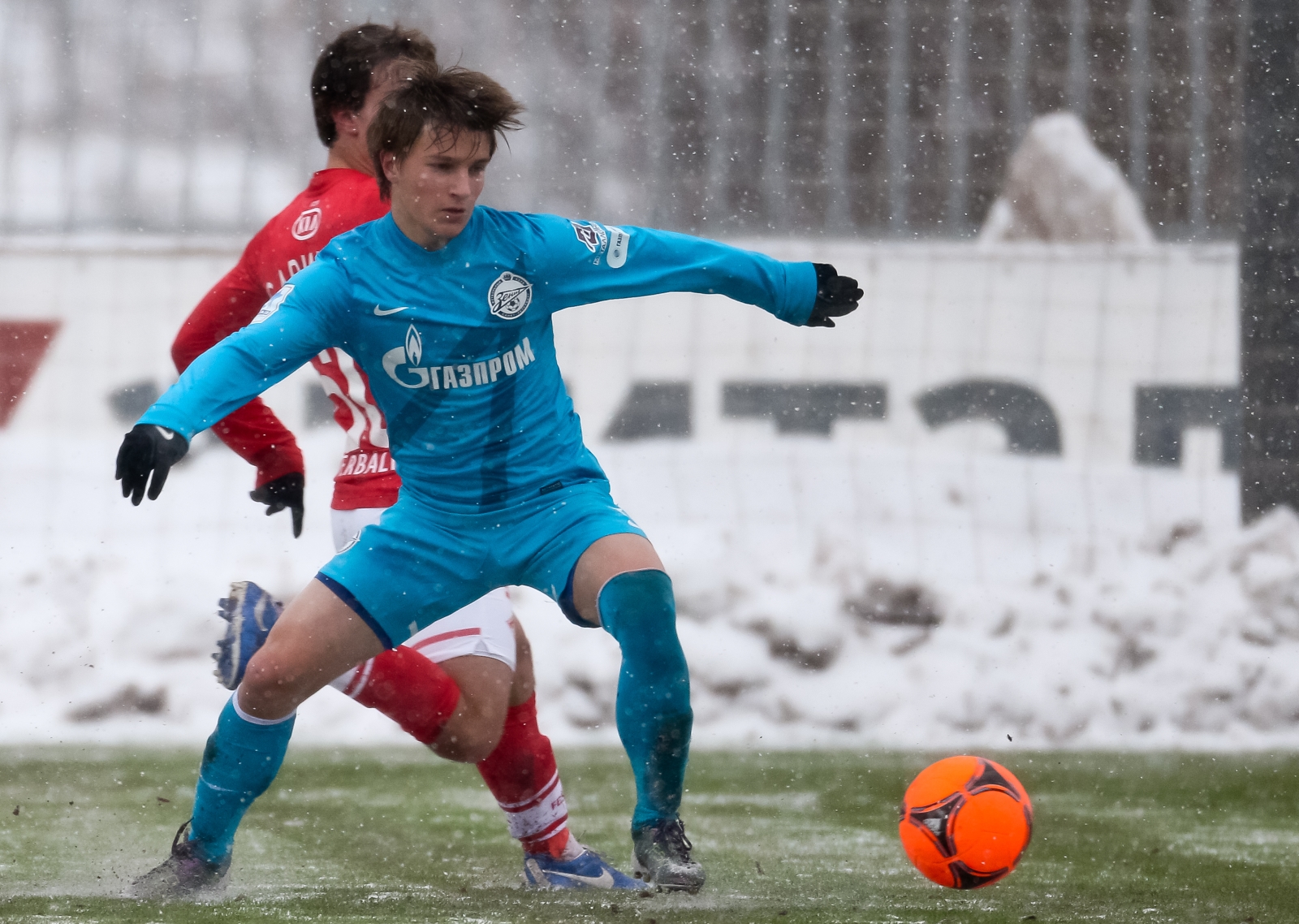 Первенство молодежных составов 18 тур. Матч Спартак — Зенит