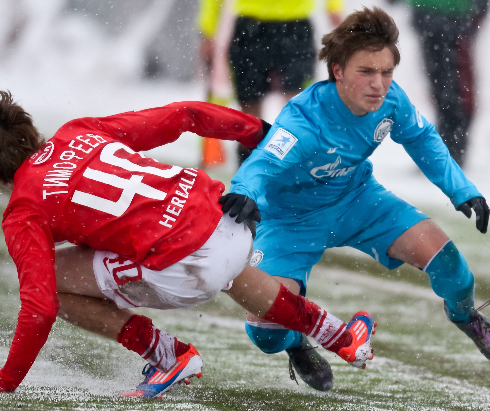 Первенство молодежных составов 18 тур. Матч Спартак — Зенит