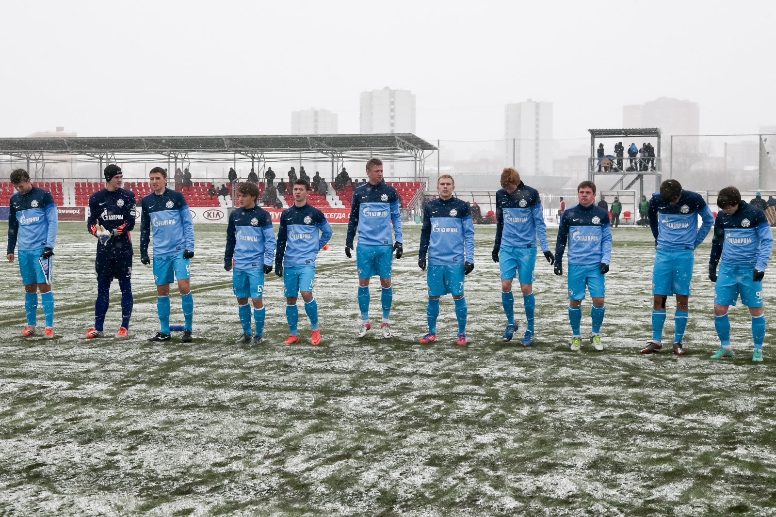 Первенство молодежных составов 18 тур. Матч Спартак — Зенит