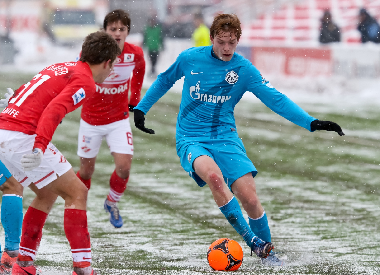 Первенство молодежных составов 18 тур. Матч Спартак — Зенит