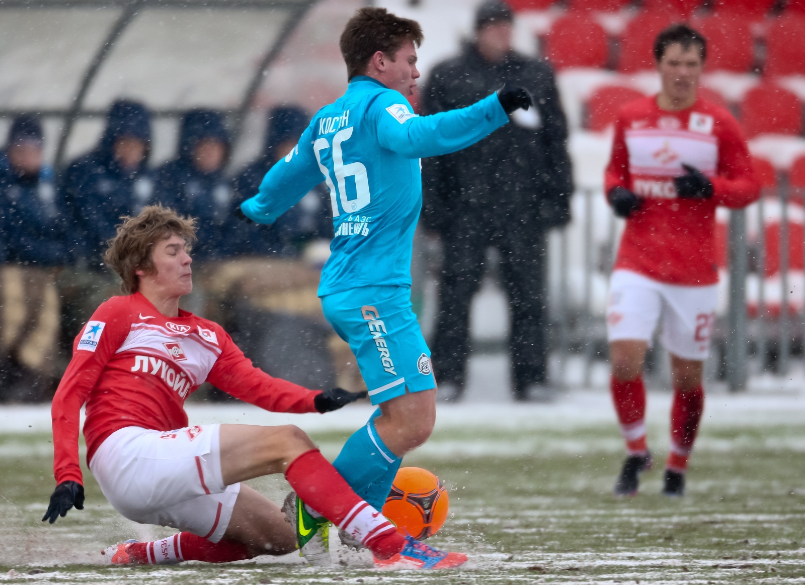 Первенство молодежных составов 18 тур. Матч Спартак — Зенит