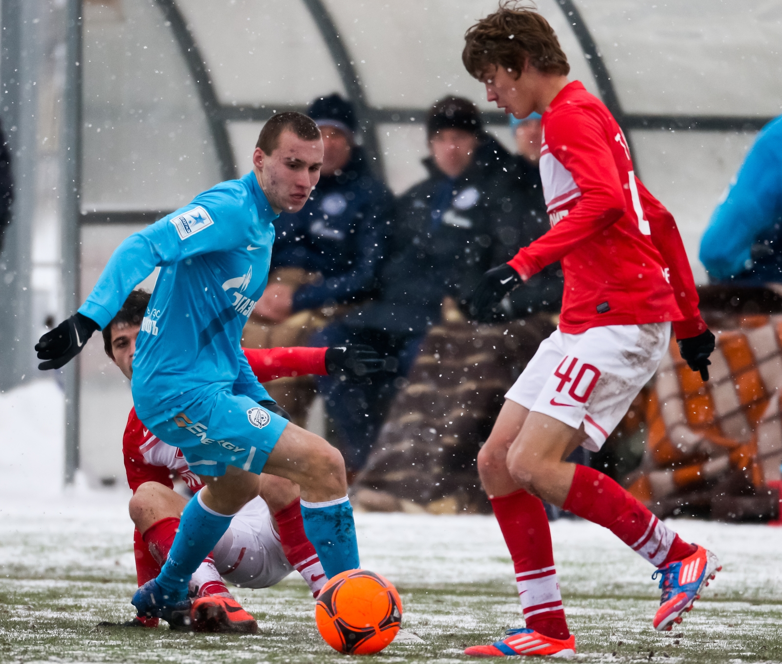 Первенство молодежных составов 18 тур. Матч Спартак — Зенит