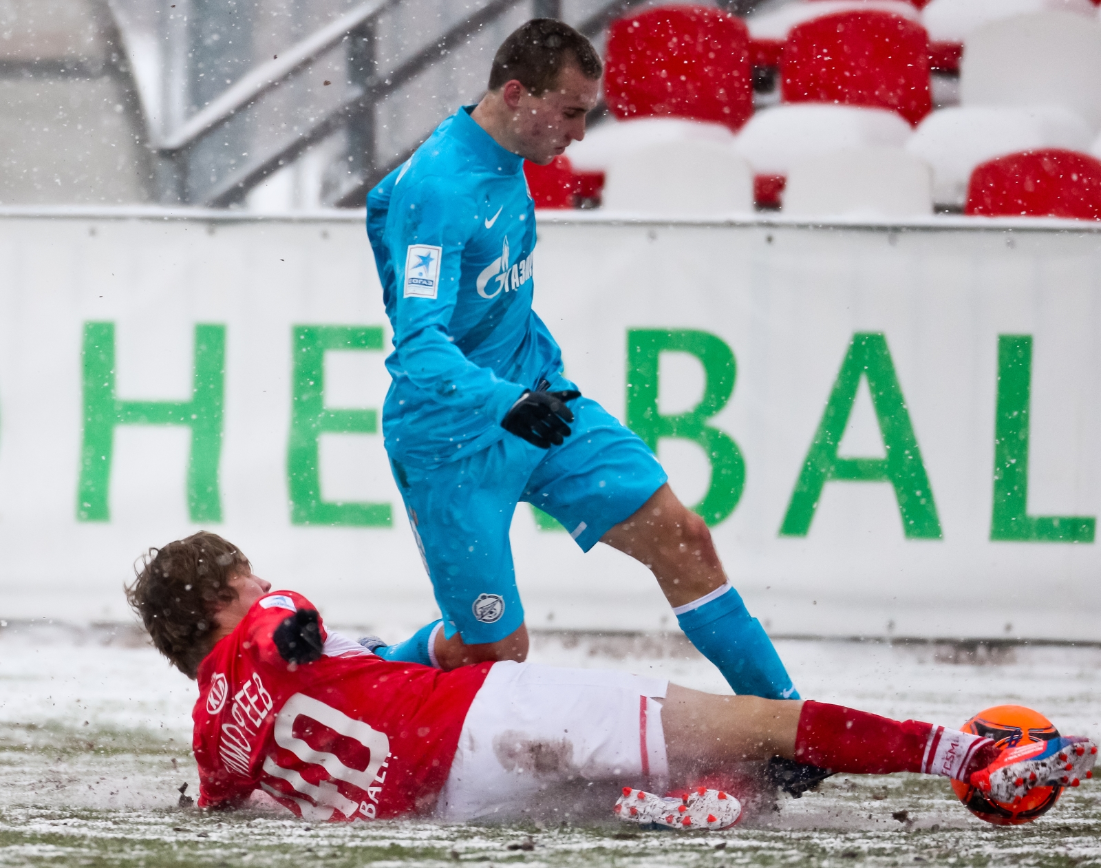 Первенство молодежных составов 18 тур. Матч Спартак — Зенит