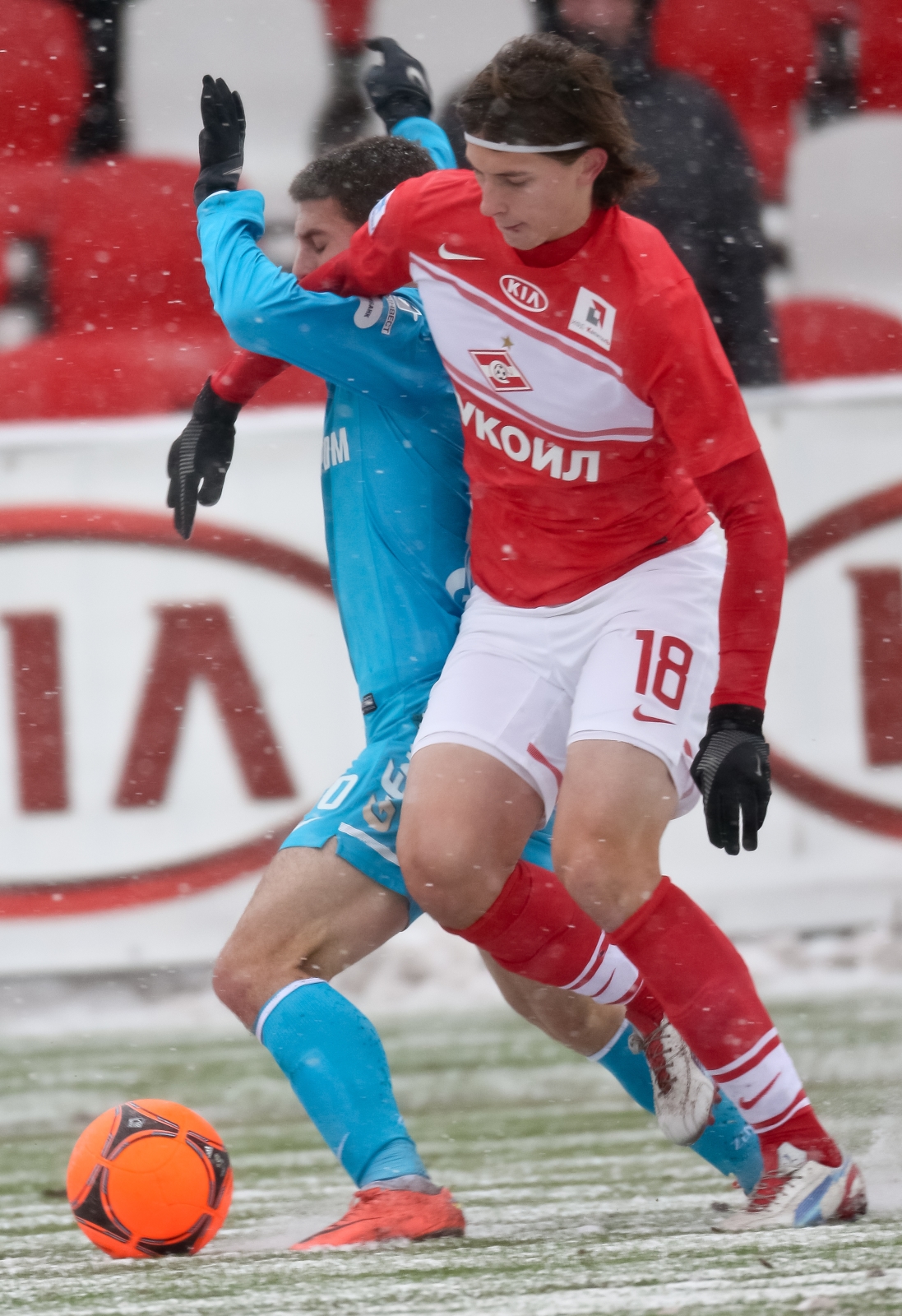 Первенство молодежных составов 18 тур. Матч Спартак — Зенит