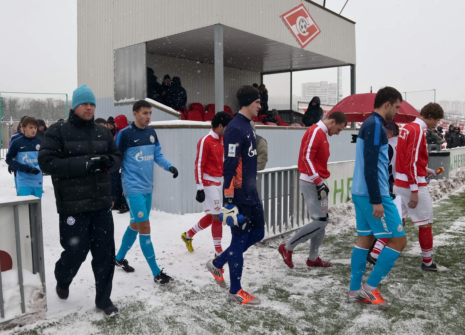 Первенство молодежных составов 18 тур. Матч Спартак — Зенит