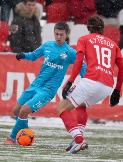 Первенство молодежных составов 18 тур. Матч Спартак — Зенит