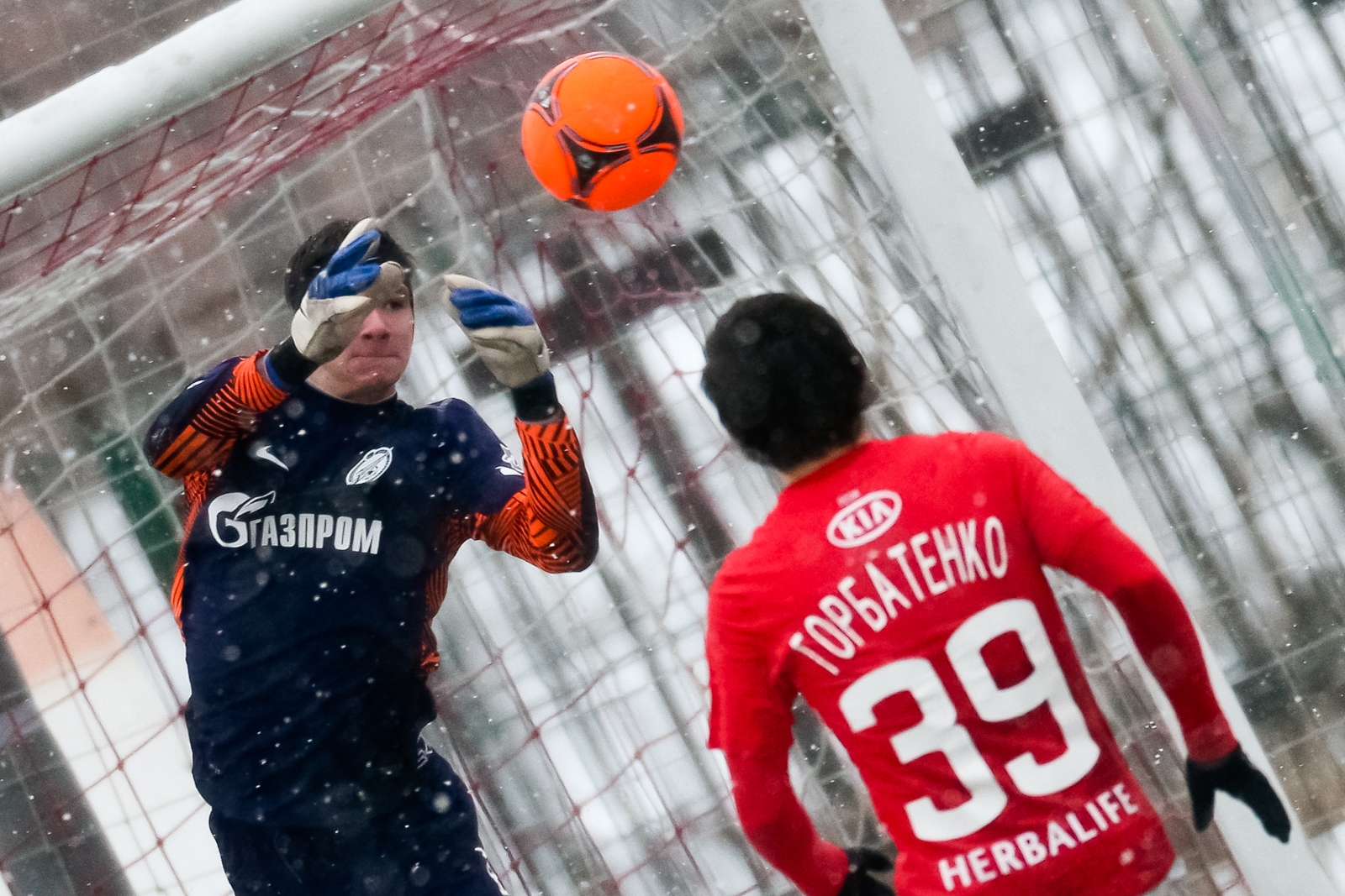 Первенство молодежных составов 18 тур. Матч Спартак — Зенит