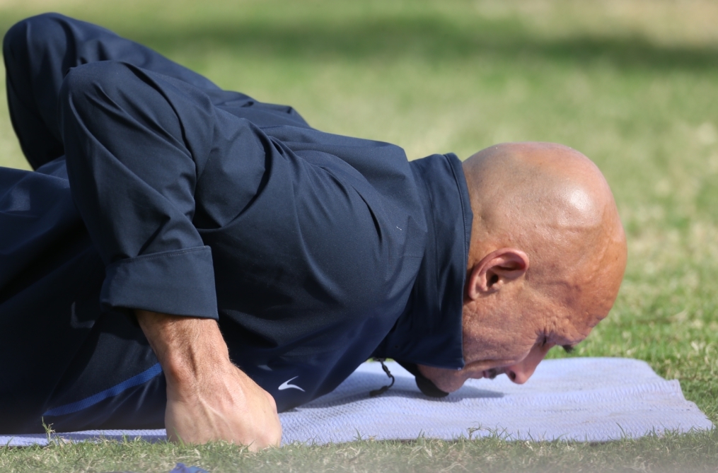 Сборы в Дубае: 13 января, утренняя тренировка