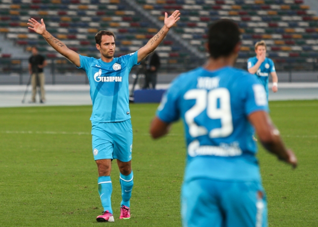 Matchworld Cup Dubai 2013. Матч ФК «Зенит» — ФК «Аль-Хиляль»