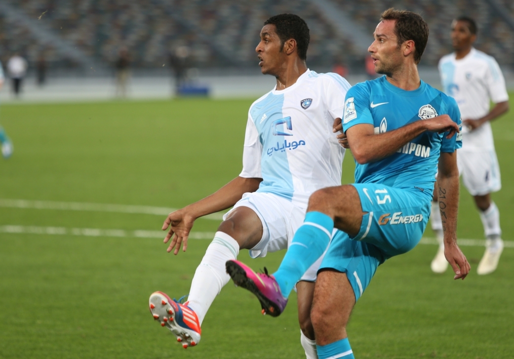 Matchworld Cup Dubai 2013. Матч ФК «Зенит» — ФК «Аль-Хиляль»