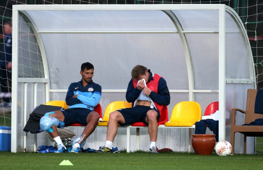 Сборы в Турции: 28 января, вечернее занятие