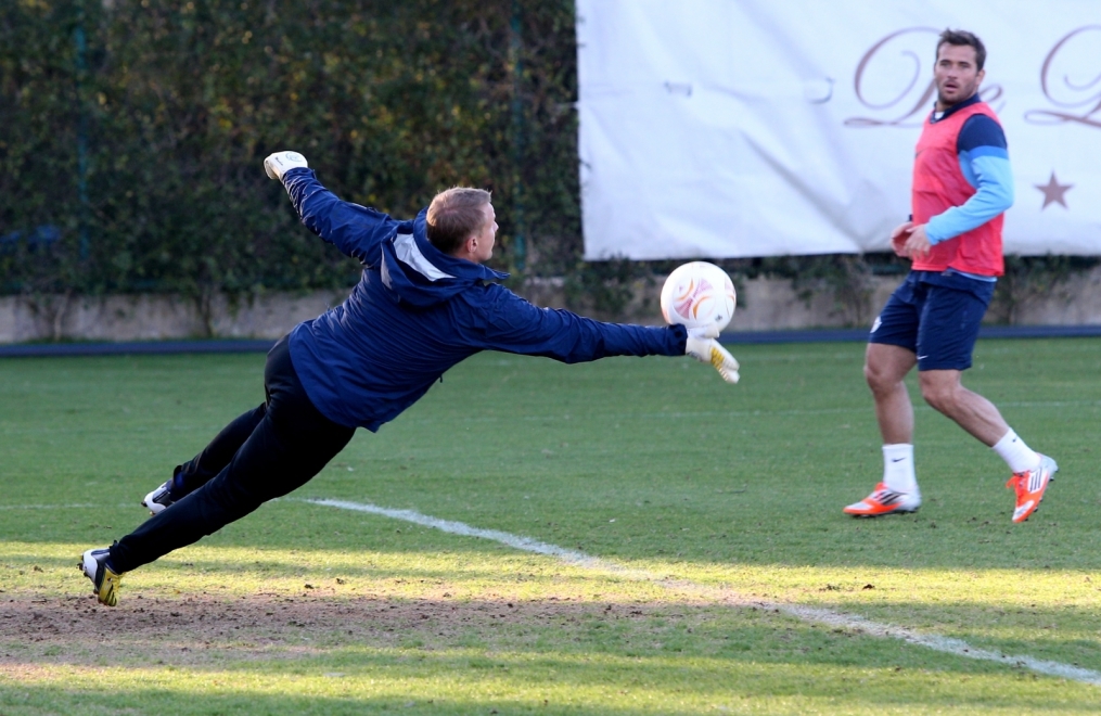 Сборы в Турции: 28 января, вечернее занятие