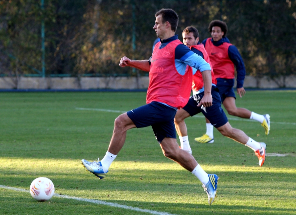 Сборы в Турции: 28 января, вечернее занятие