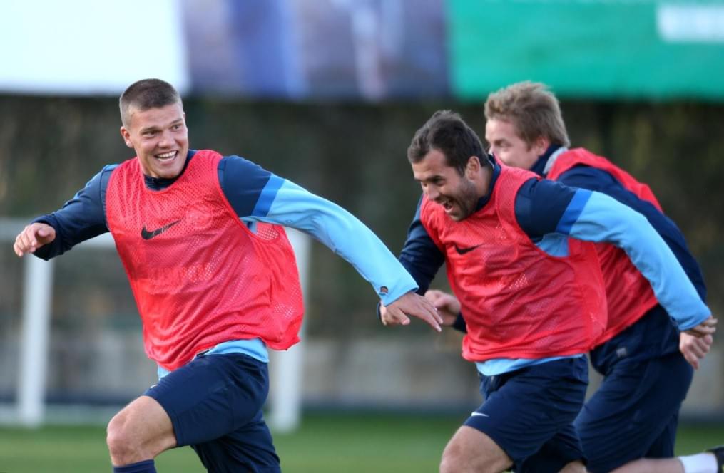 Сборы в Турции: 28 января, вечернее занятие