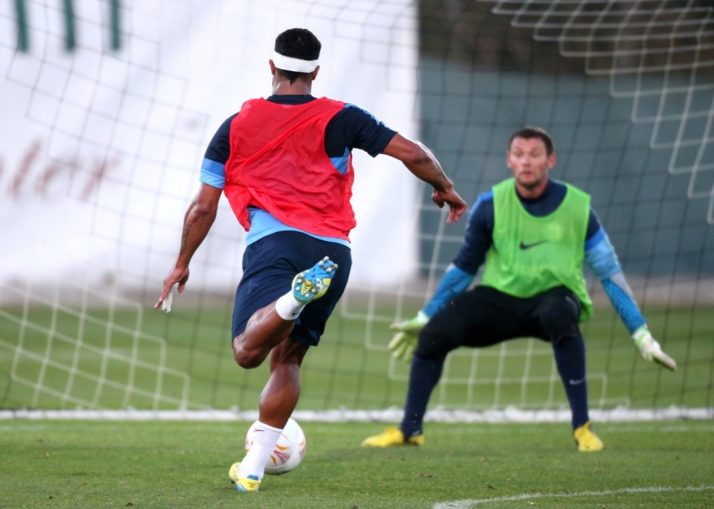 Сборы в Турции: 28 января, вечернее занятие