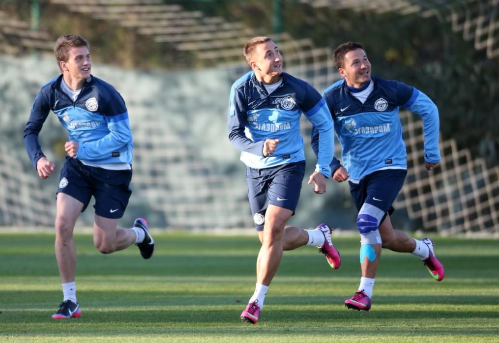 Сборы в Турции: 28 января, вечернее занятие