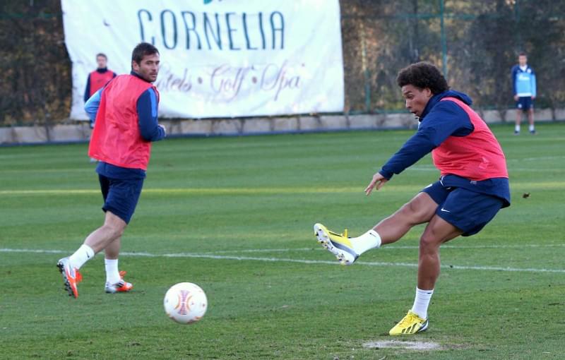 Сборы в Турции: 28 января, вечернее занятие