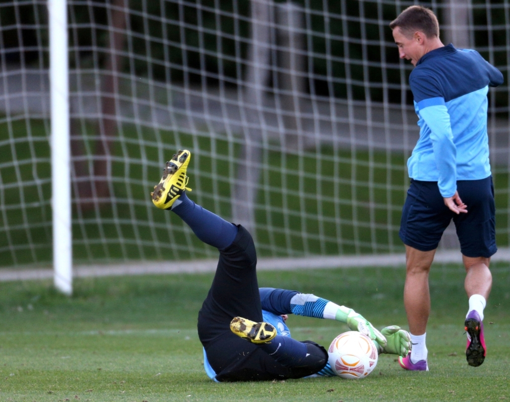 Сборы в Турции: 28 января, вечернее занятие