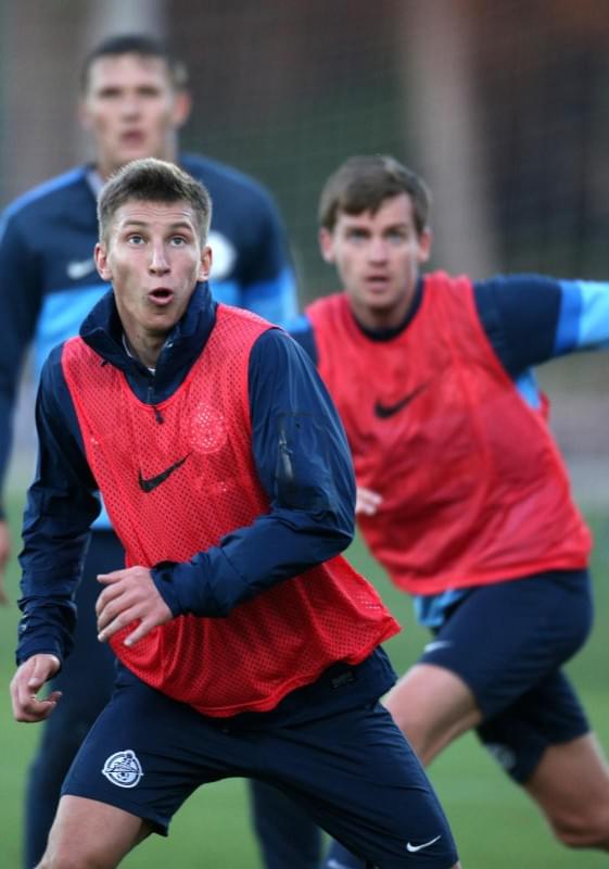 Сборы в Турции: 28 января, вечернее занятие