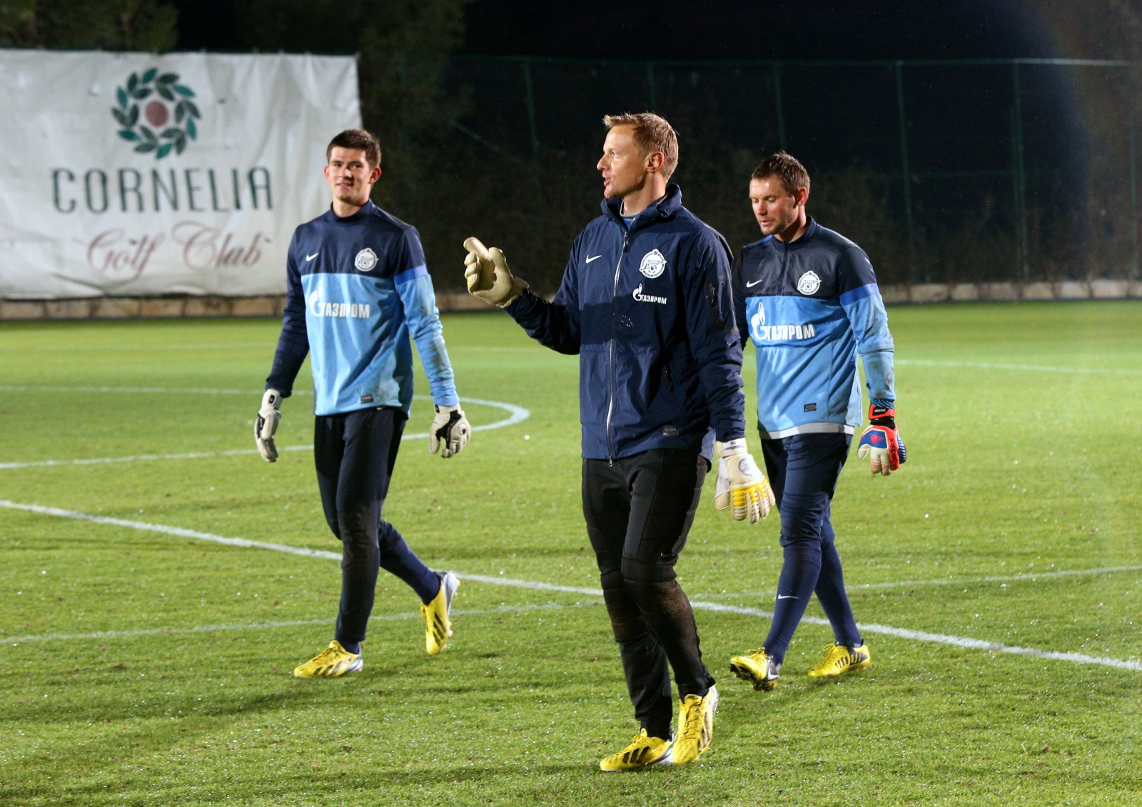 Сборы в Турции: 30 января, вечернее занятие