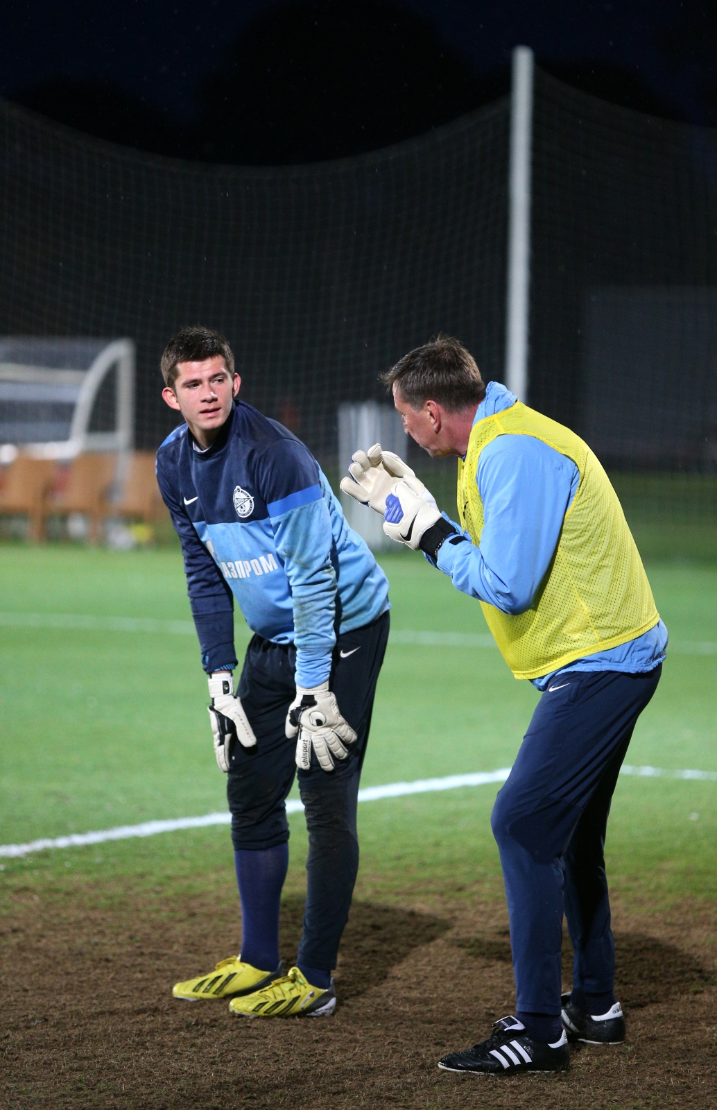 Сборы в Турции: 30 января, вечернее занятие