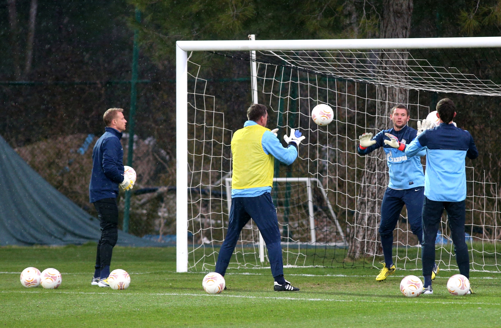 Сборы в Турции: 30 января, вечернее занятие