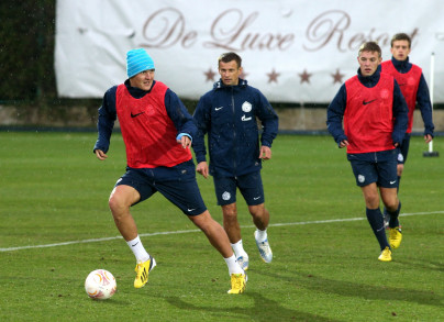 Сборы в Турции: 30 января, вечернее занятие