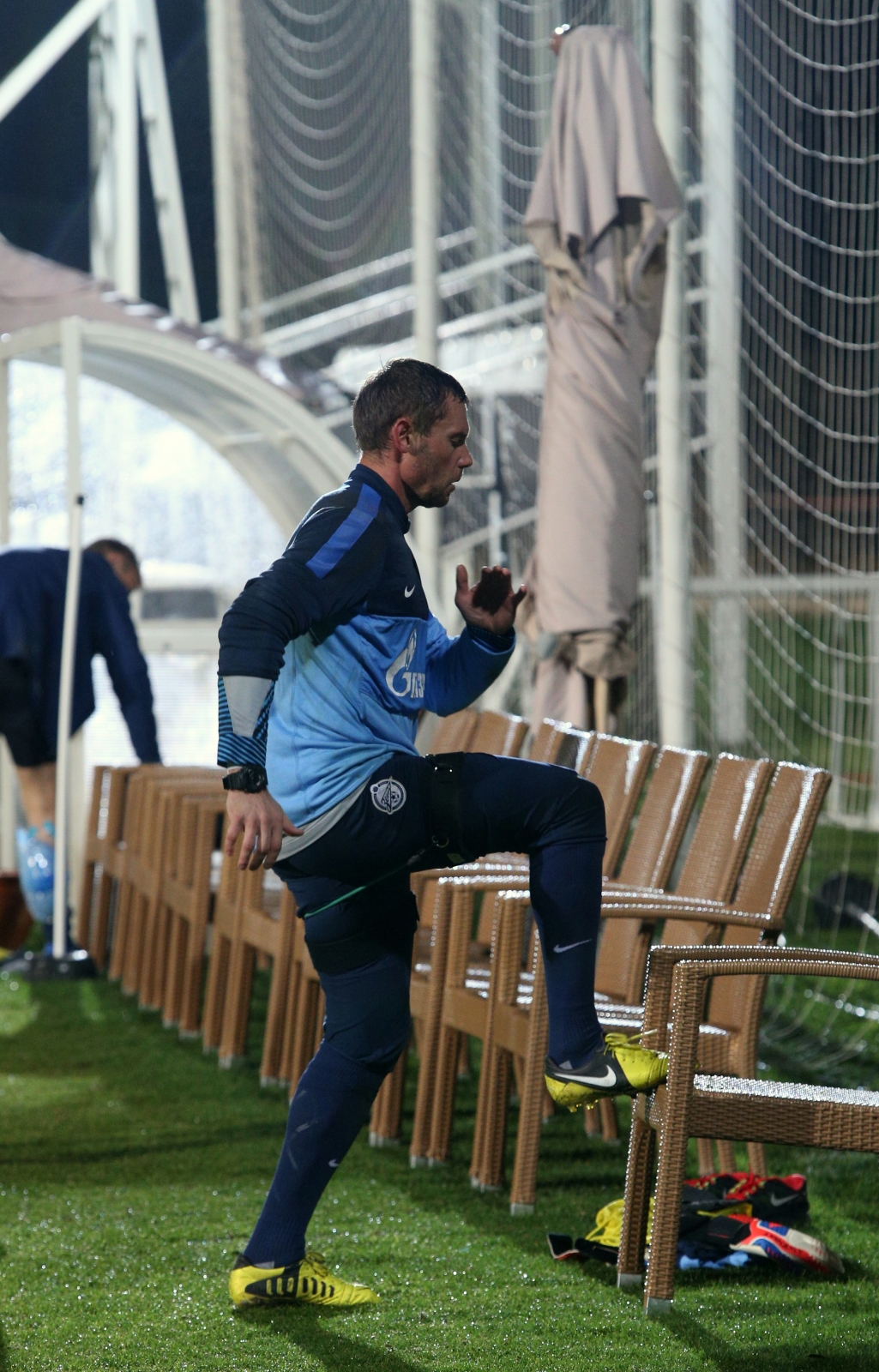 Сборы в Турции: 30 января, вечернее занятие