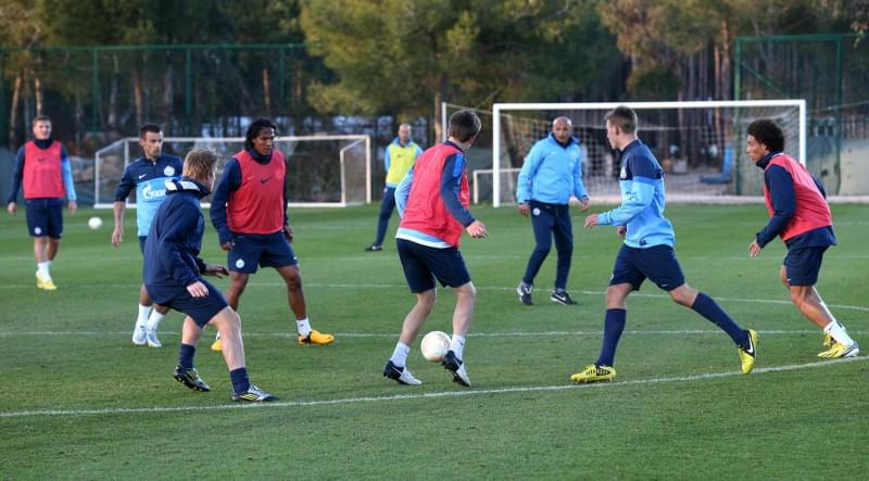 Сборы в Турции: 1 февраля, вечернее занятие